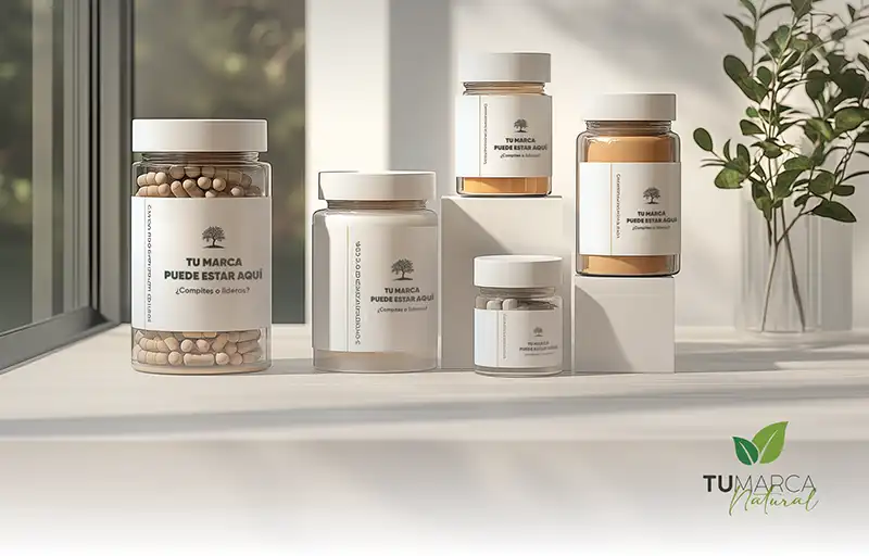 Lanza tu propia marca natural sin complicaciones